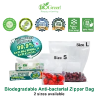 BIOGreen Anti-Bacterial Zipper Bag