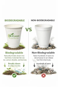 biodegradable vs non biodegradable