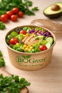 paper salad bowl