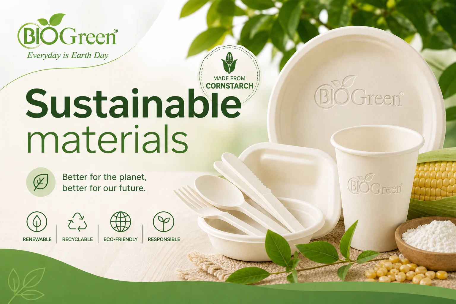 Sustainable materials