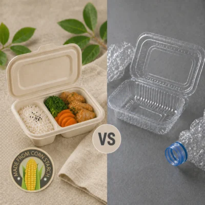 plant based vs plastic packaging