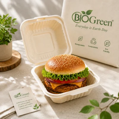 cornstarch burger box